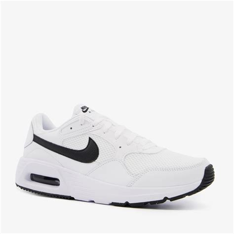 nike air wit stof heren|Nike white heren sneakers.